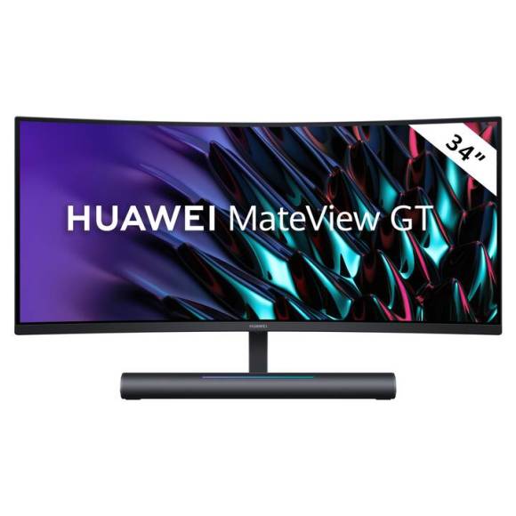 Ein ultrabreiter Huawei Gaming-Monitor MateView GT34