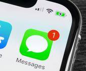 Icon von Apple Messages auf einem iPhone