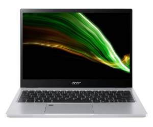 Das Notebook Acer Spin 3, Farbe silbergrau