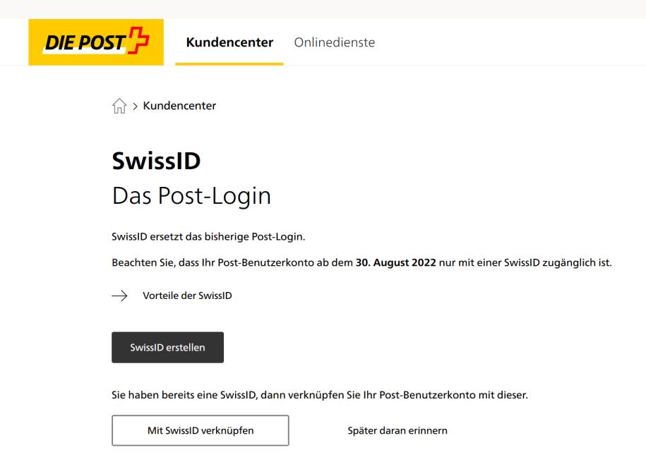 PostLogin auf SwissIDLogin umstellen so gehts pctipp.ch