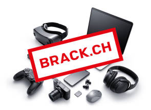 Symbolbild mit Brack-Logo und einigen Geräten 