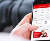 SBB-Mobile-App auf einem Smartphone