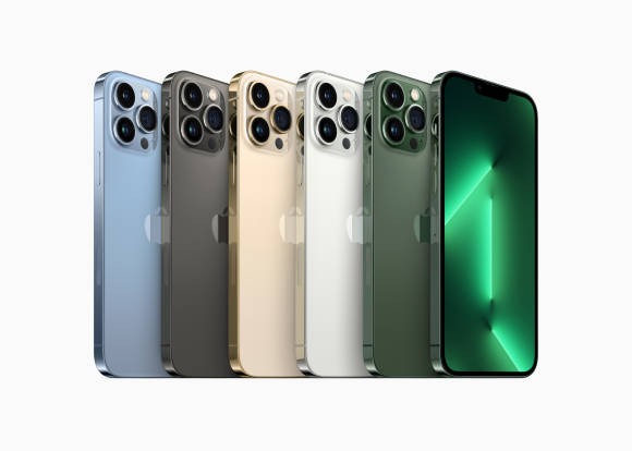 Symbolbild zeigt iPhones in verschiedenen Farben 