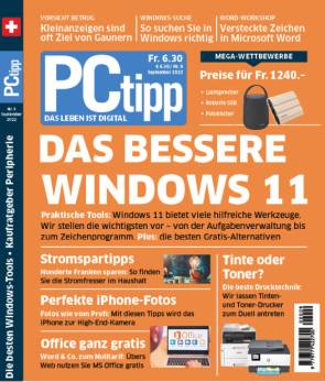 Titelblatt der PCtipp-Ausgabe 9/2022 