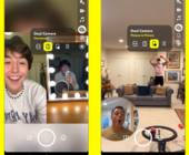 Snapchat auf einem Smartphone