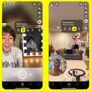 Snapchat auf einem Smartphone 