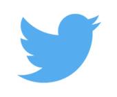Das Twitter-Log in Form des blauen Vogels