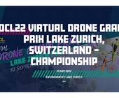 Banner des DCL22 Virtual Drone Grand Prix Lake Zurich