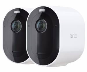 Zwei Arlo Pro 4 Spotlights