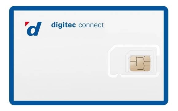 Abbildung einer Digitec Connect SIM-Karte 