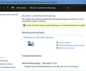 Die Windows-Systemeinstellung zu Bitlocker