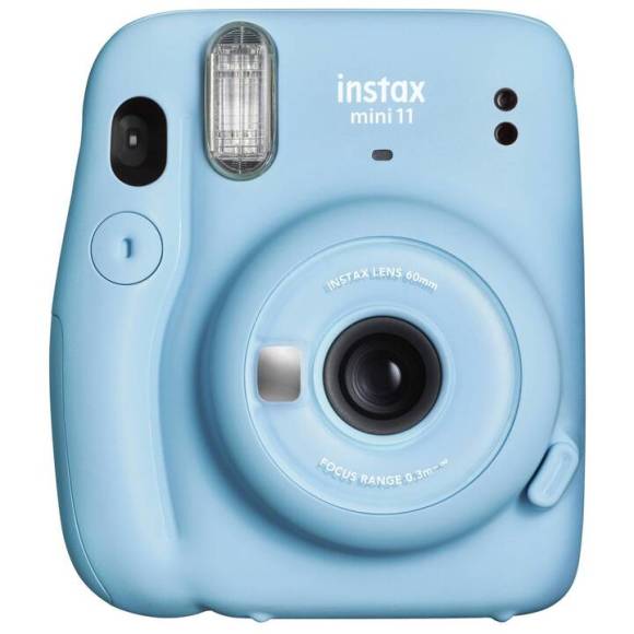 Die Fujifilm Instax Mini 11 in Hellblau