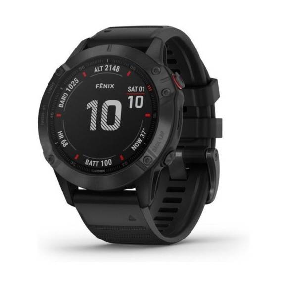 Die Smartwatch Garmin fenix 6 Pro in Schwarz