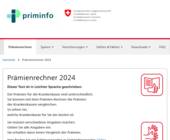 Prämienrechner 2023 des Bundes