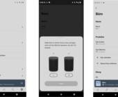 Screenshots aus der Sonos-App