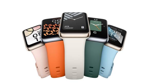 Die Xiaomi Smartwatches in verschiedenen Farben