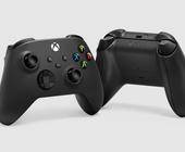 Vorder- und Rückseite des Microsoft Xbox Controllers