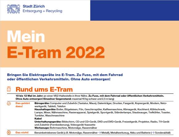 Infos zum E-Tram