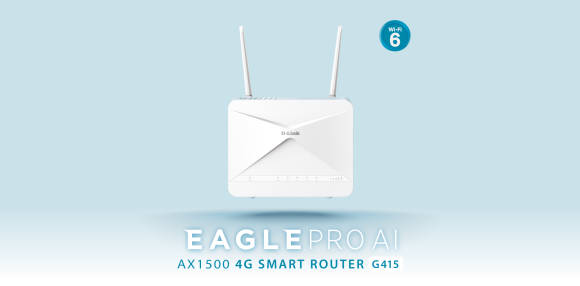Der AX1500 4G Smart Router G415 von D-Link 