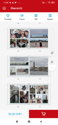 Die Fotobuch-App von Cewe