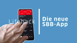 Standbild aus dem Video zeigt die App auf dem Smartphone 