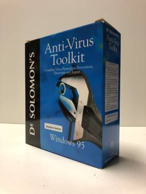 Eine Originalverpackung zu Dr. Solomon's Anti-Virus Toolkit