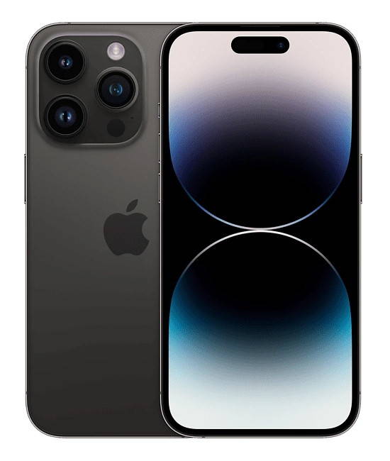 Vorder- und Rückseite eines Apple iPhone 14 Pro