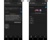 Screenshots aus der Philips-Hue-App für Android
