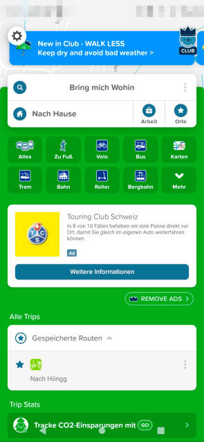 mobile Citymapper-App