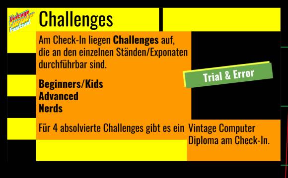 Ankündigungsbanner der Challenges