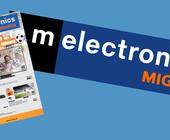 Banner und Abbildung zum hier geprüften Melectronics-Flyer