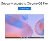 Infobanner von Google mit Zugriff auf Testversion für Chrome OS Flex