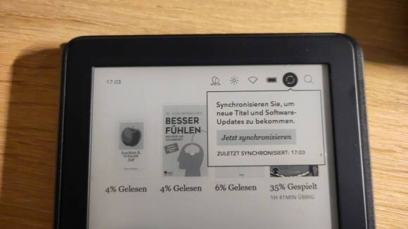 E-Book-Reader synchronisieren