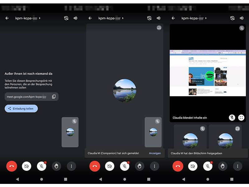 Google Meet Zweitgerät im CompanionModus verwenden pctipp.ch