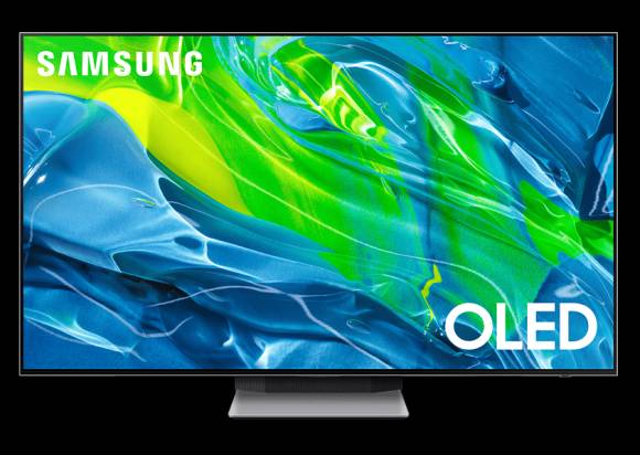 Ein Smart-TV QE55S95BAT TV von Samsung