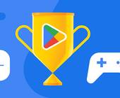 Google-Play-Store-Banner zeigt einen goldenen Pokal
