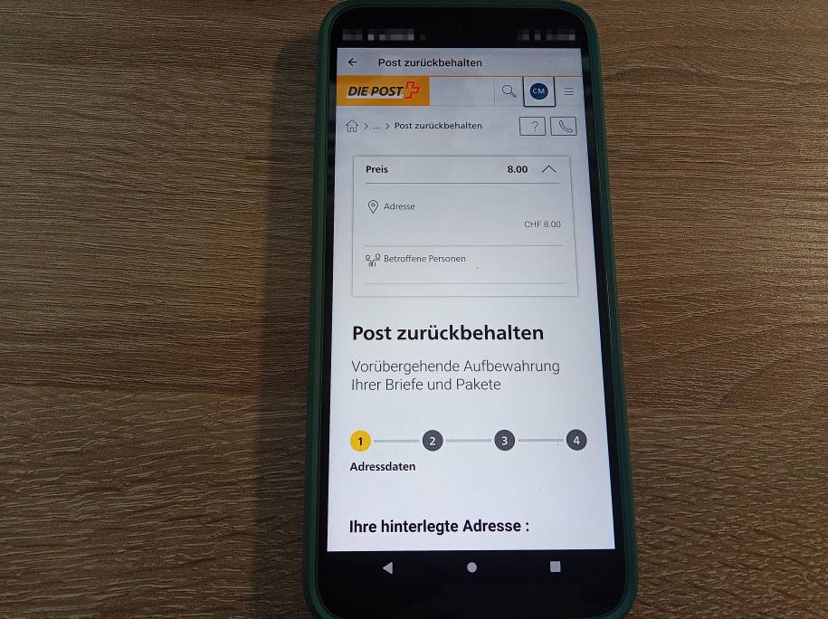 PostApp Post zurückbehalten so gehts pctipp.ch