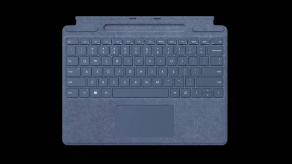 Surface Signature Keyboard in blau