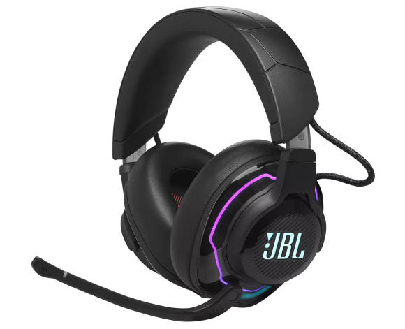 Das Gaming-Headset JB Quantum 910 Wireless in Schwarz