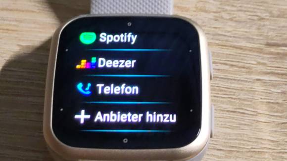 Apps Spotify, Deezer oder Funktion Telefon