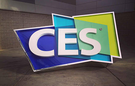 Das Logo der CES (Consumer Electronics Show) 