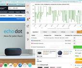 Screenshot Preisverlauf eines Amazon Speakers im Camelizer