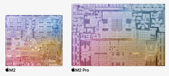 Der M2 und der M2 Pro als Chip im direkten Vergleich