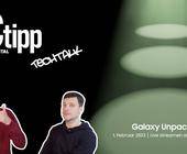 Standbild aus dem Video zeigt den PCtipp-Schriftzug sowie die Redaktoren Daniel Bader und Florian Bodoky
