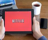 Die Netflix-App auf einem Tablet