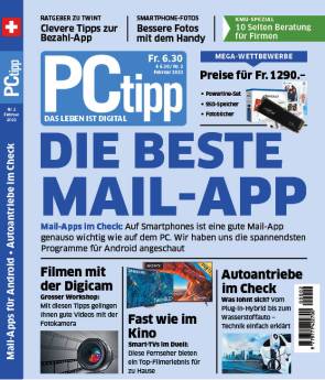 Titelseite der neuen PCtipp-Ausgabe Titelseite der neuen PCtipp-Ausgabe