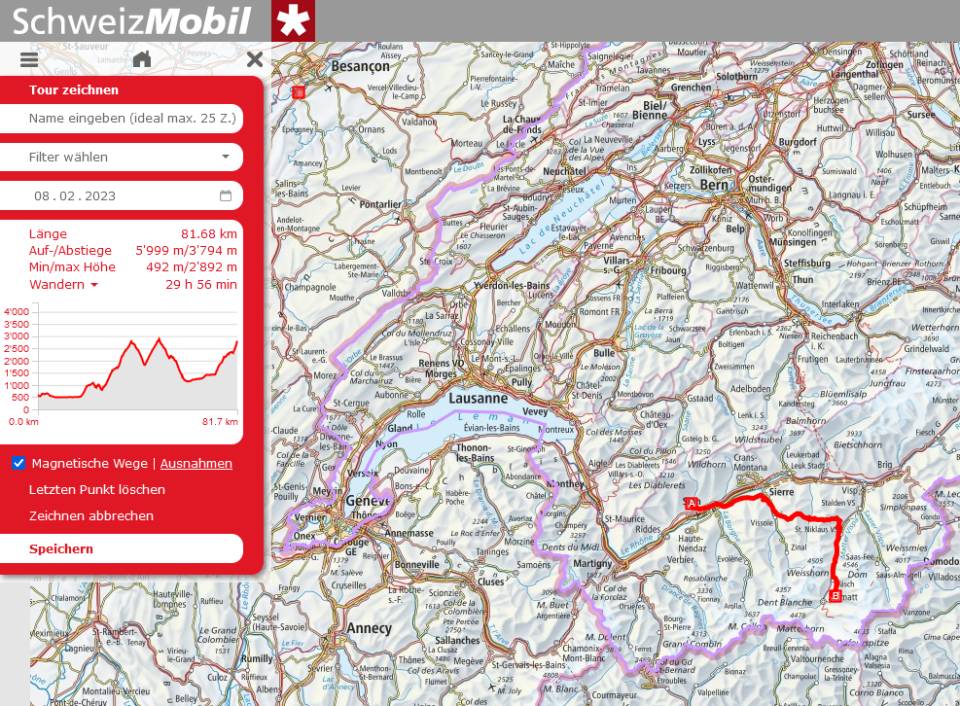 SchweizMobil Tour planen so gehts pctipp.ch