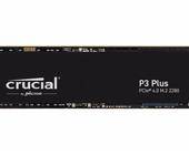 Ein Crucial P3 Plus SSD-Riegel