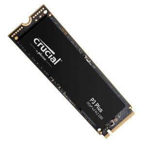 Ein SSD des Typs Crucial P3 Plus