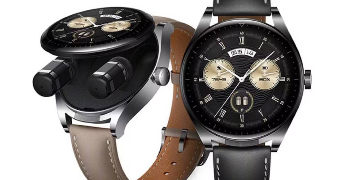 Huawei integriert Kopfhörer in Smartwatch pctipp.ch